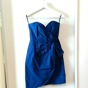 Blue cocktail dress 2 or 4